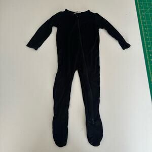 KyteBaby midnight zip footie